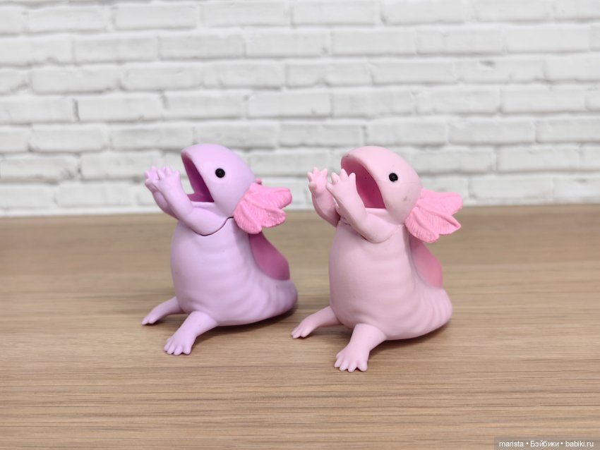 Аксалотли из гасяпонов Yell (фото 2)