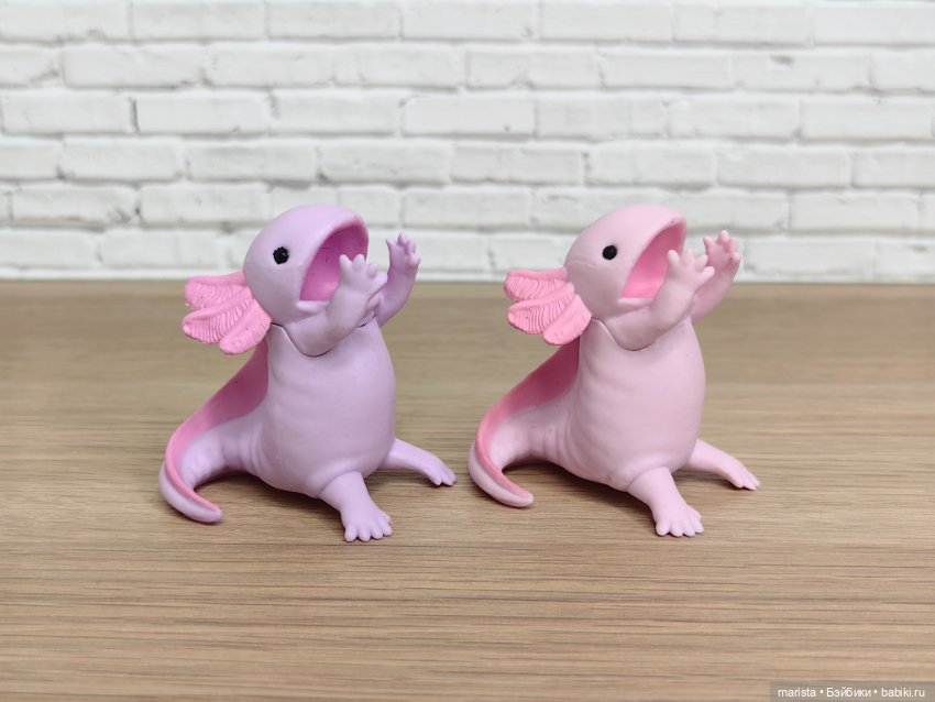 Аксалотли из гасяпонов Yell