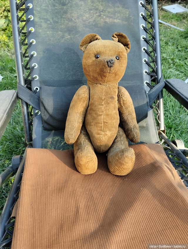 Вельвет СССР Годится для мишек Большой отрез