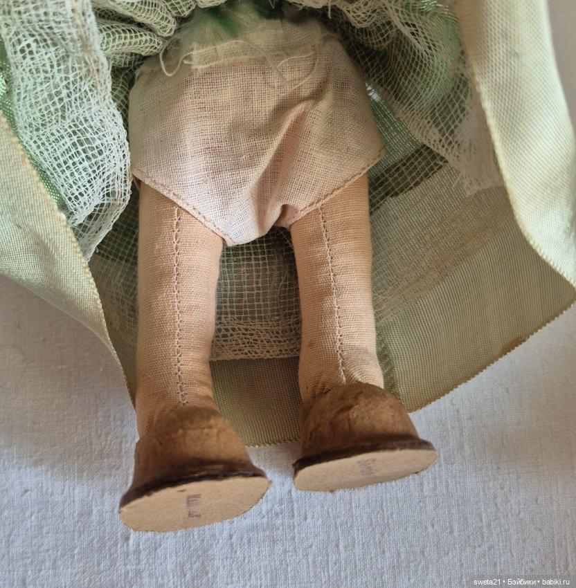 Антикварная итальянская кукла Lenci-type (фото 10)