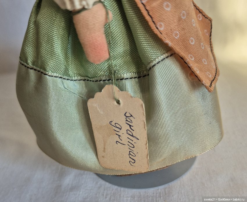 Антикварная итальянская кукла Lenci-type (фото 4)