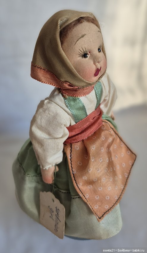 Антикварная итальянская кукла Lenci-type (фото 9)