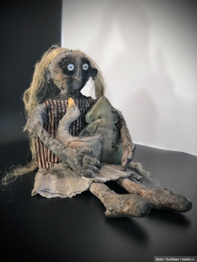 Чердачная кукла примитив ручная работа (фото 2)