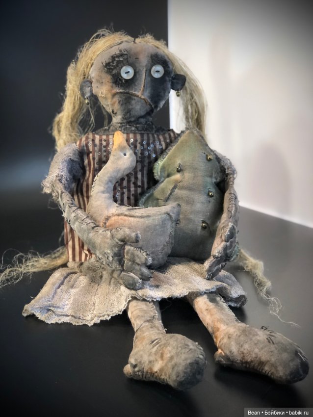 Чердачная кукла примитив ручная работа