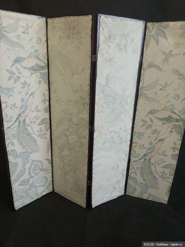 Ширма для кукол — Кукольная мебель (фото 6)