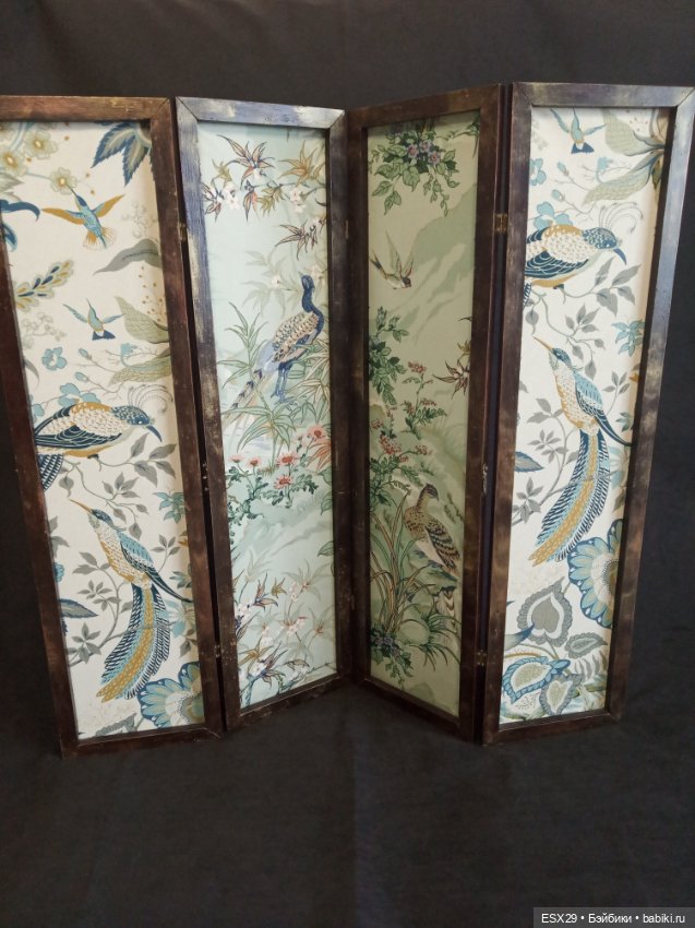 Ширма для кукол — Кукольная мебель (фото 10)