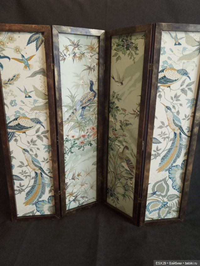 Ширма для кукол — Кукольная мебель