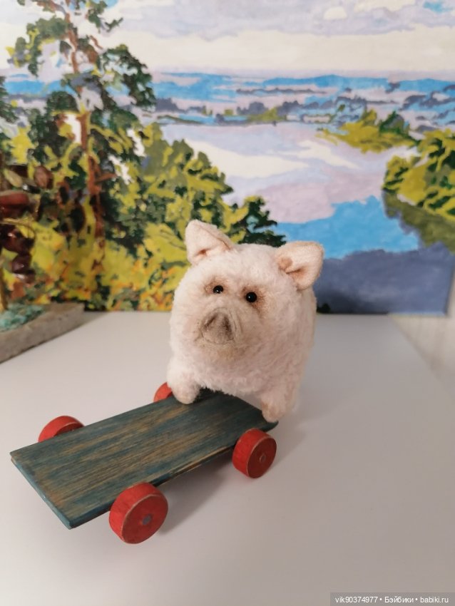 Поросёнок Свин — Авторские игрушки (фото 7)