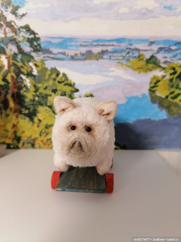 Поросёнок Свин — Авторские игрушки (фото 8)