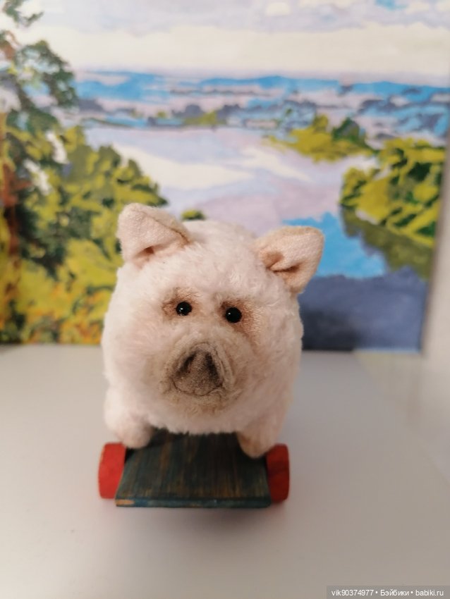 Поросёнок Свин — Авторские игрушки (фото 5)