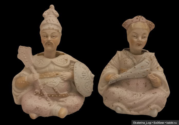 Продам пару хорошеньких фарфоровых фигур, "болванчики" (фото 5)