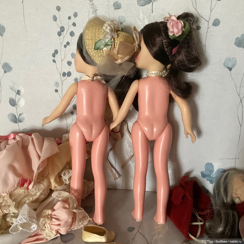 Редкое трио ВОЗРАСТ ЛЕДИ — Винтажные куклы и игрушки детства