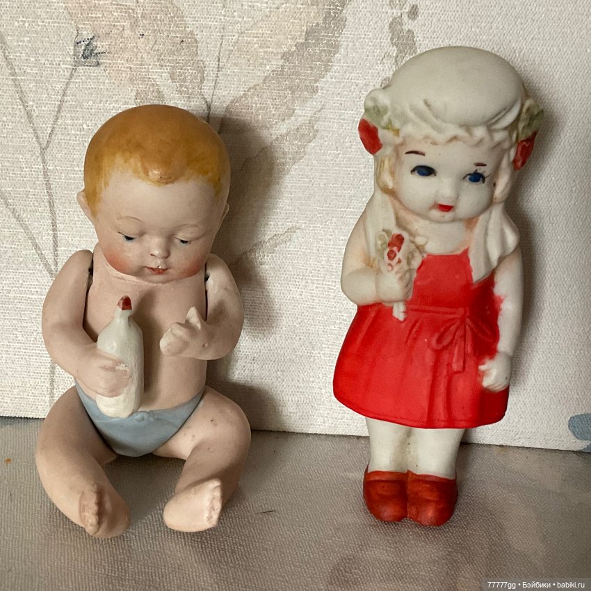 Два японских малыша — Фарфоровые куклы