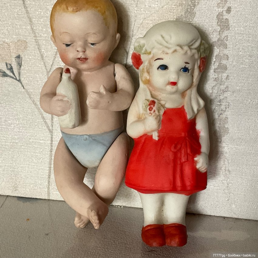 Два японских малыша — Фарфоровые куклы