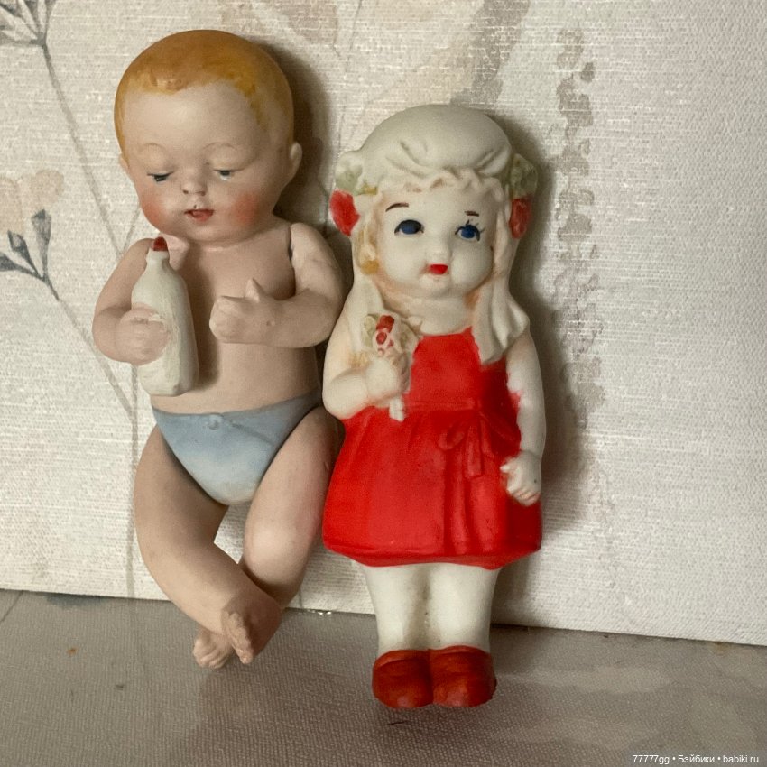 Два японских малыша — Фарфоровые куклы