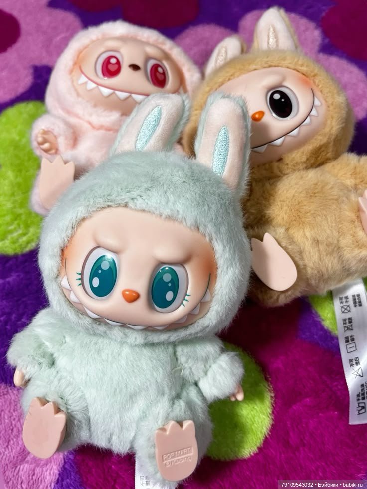 Мятный Ququ💚 Labubu Have a Seat Pop Mart (фото 3)