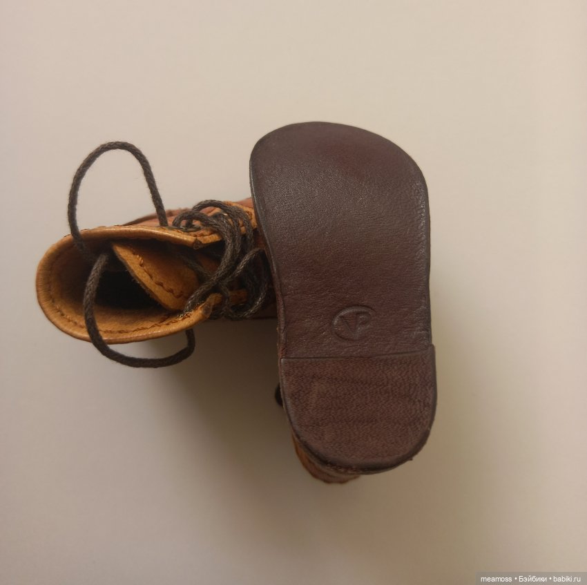 Кожаные ботинки на MSD — Обувь для BJD (фото 3)