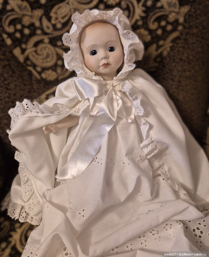 Фарфоровая кукла Prince William Baby 1982г. от Alresford Англия