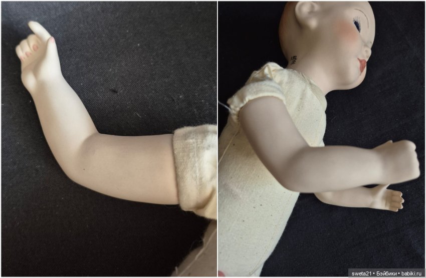 Фарфоровая кукла Prince William Baby 1982г. от Alresford Англия (фото 9)
