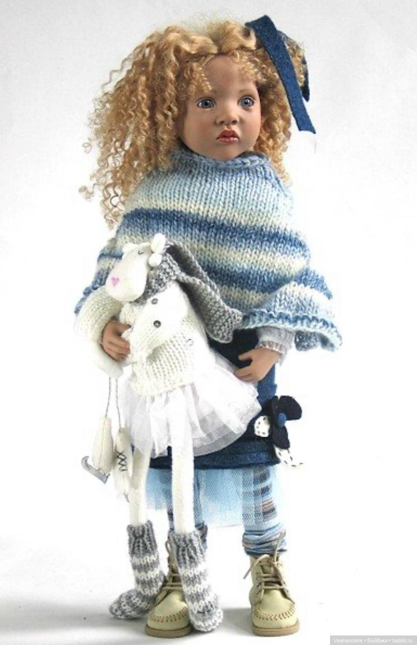 Овечка-компаньен для кукол (фото 4)