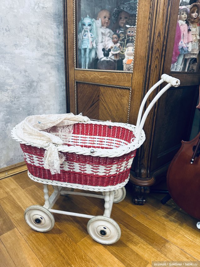 Коляска кукольная — Винтажные куклы и игрушки детства