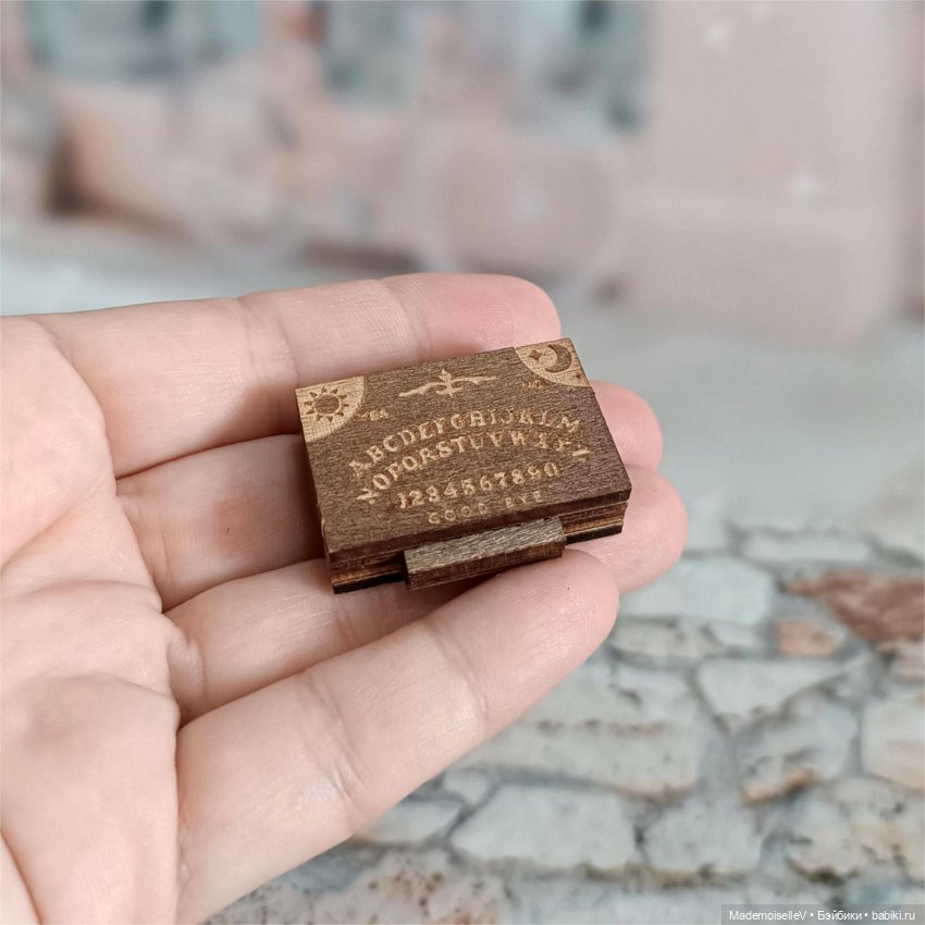 Спиритическая доска — Миниатюра для кукол (фото 7)