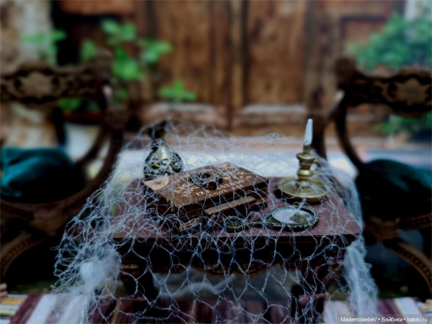 Спиритическая доска — Миниатюра для кукол (фото 2)