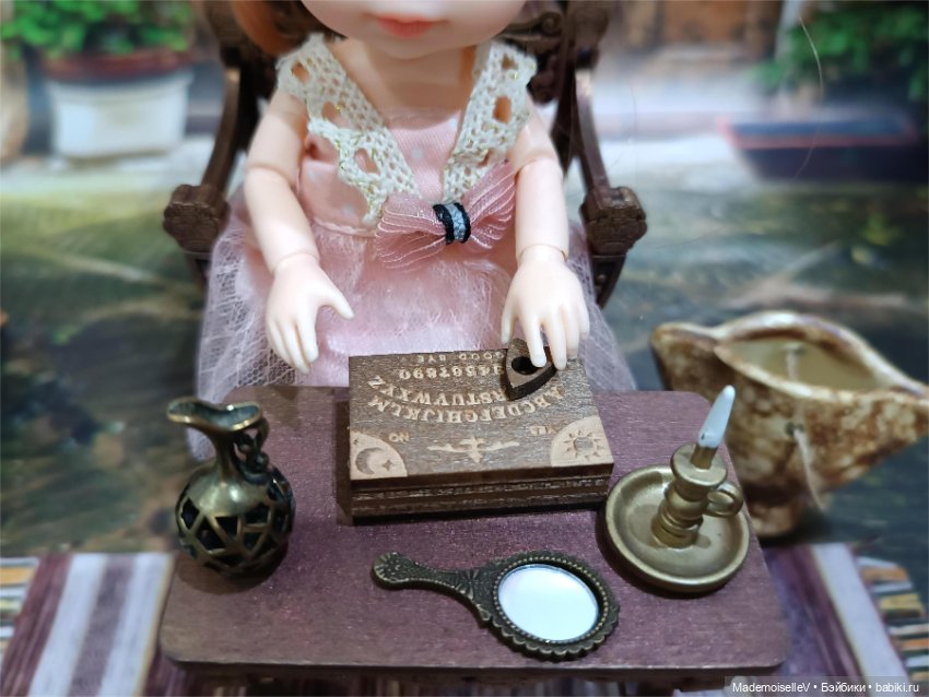 Спиритическая доска — Миниатюра для кукол (фото 9)