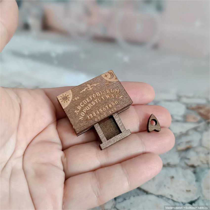 Спиритическая доска — Миниатюра для кукол (фото 5)