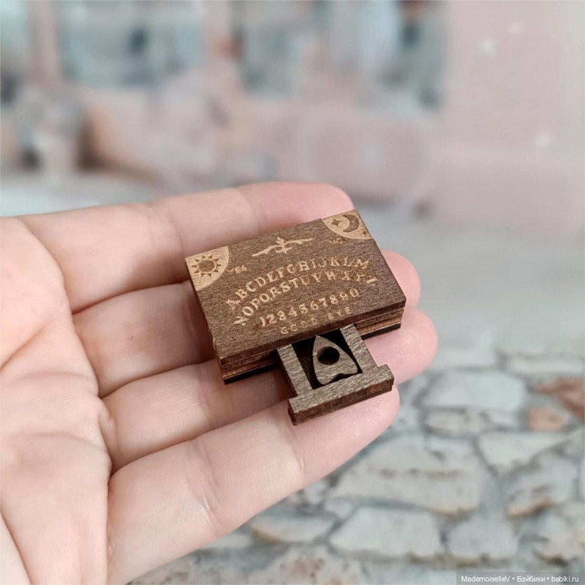 Спиритическая доска — Миниатюра для кукол (фото 6)