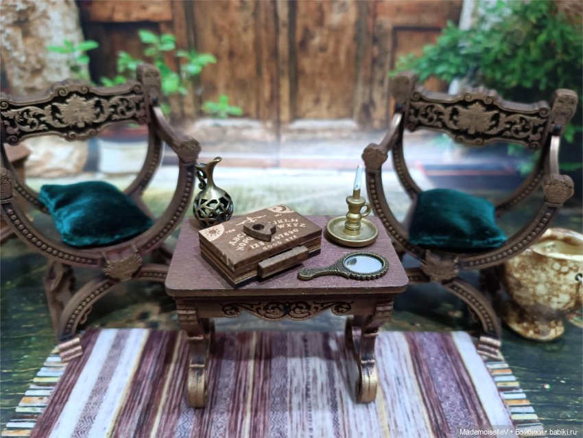 Спиритическая доска — Миниатюра для кукол (фото 4)