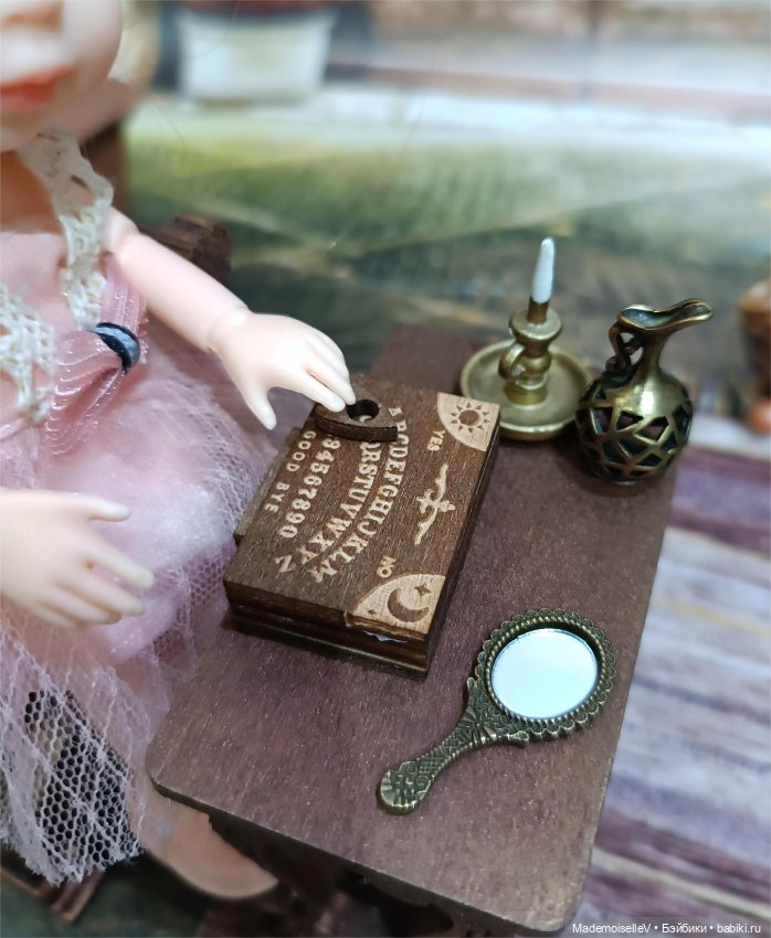 Спиритическая доска — Миниатюра для кукол (фото 10)
