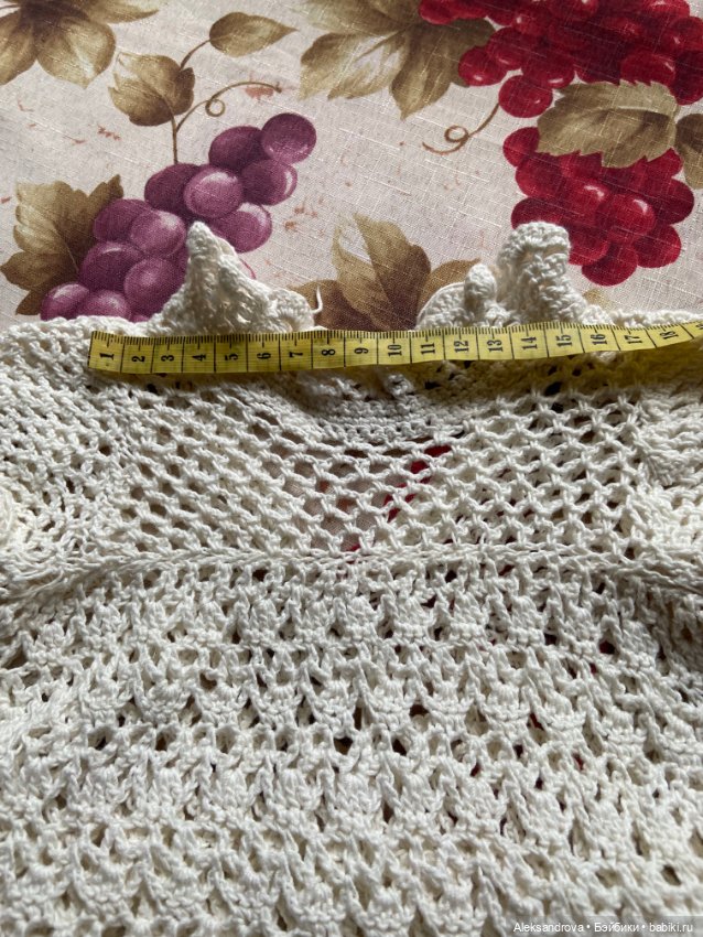 Красивое плетёное длинное платье (фото 5)