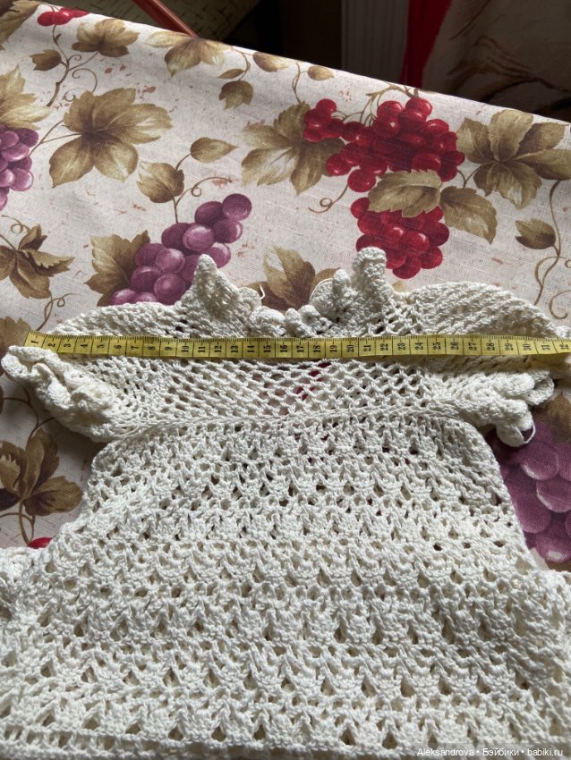 Красивое плетёное длинное платье (фото 6)