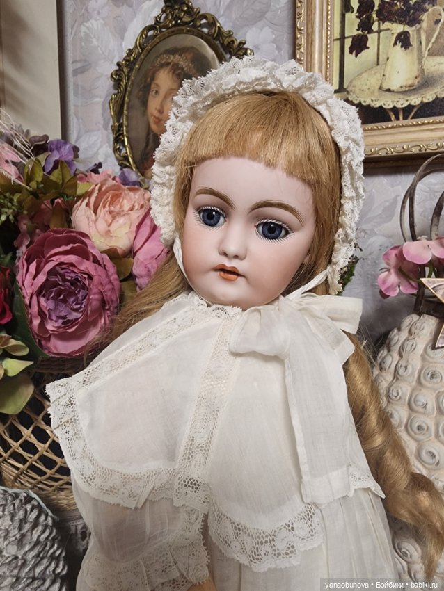 Прелестная антикварная девочка Симон Хальбиг 1039 в двух образах (фото 4)