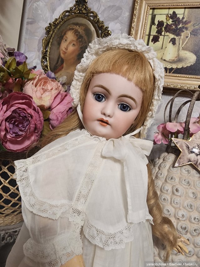Прелестная антикварная девочка Симон Хальбиг 1039 в двух образах (фото 3)