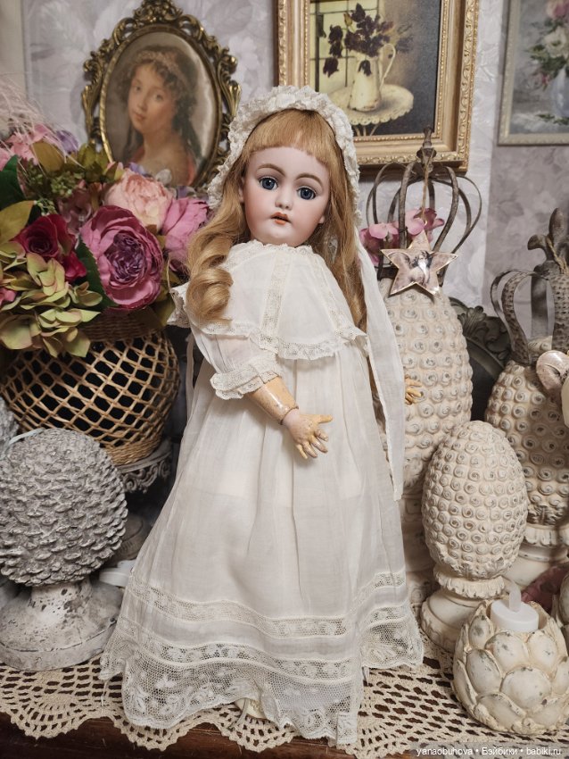 Прелестная антикварная девочка Симон Хальбиг 1039 в двух образах (фото 6)