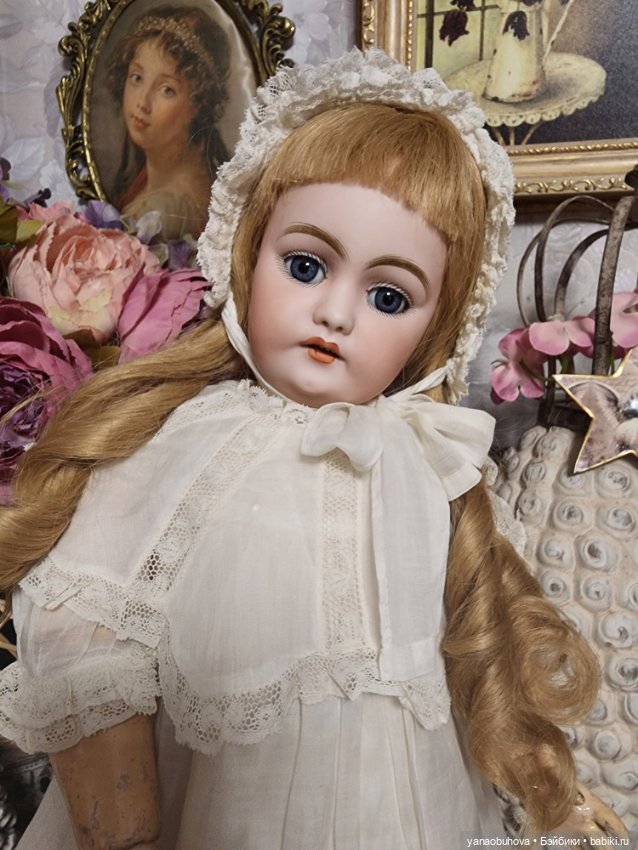 Прелестная антикварная девочка Симон Хальбиг 1039 в двух образах (фото 8)
