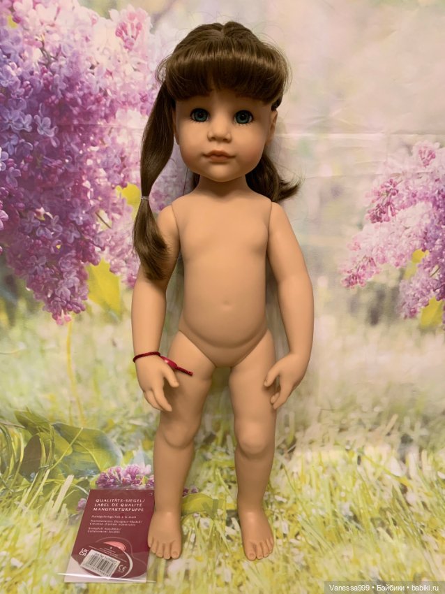 Ханна «Лето» 2016 г. от Готц(Gotz).Нюд.Замена глаз на зелёные