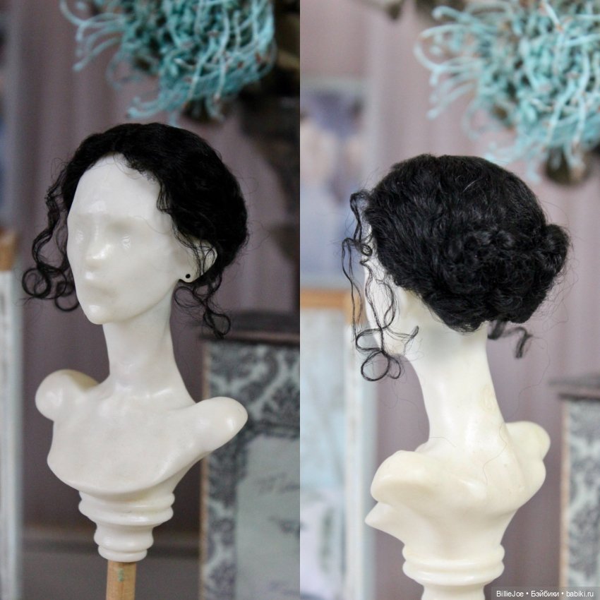 Парики на голову 12 см — Парики для BJD (фото 3)