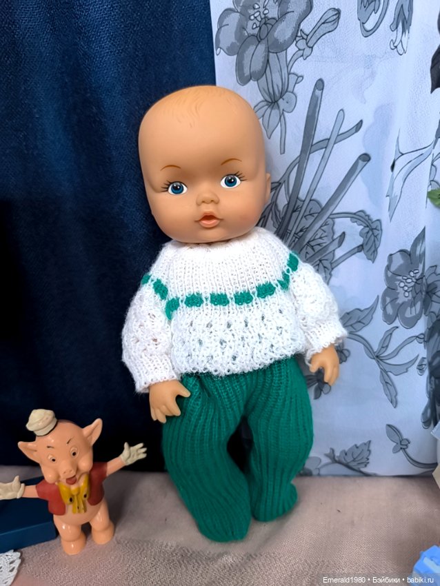 Пупсик 20 см — Винтажные куклы и игрушки детства