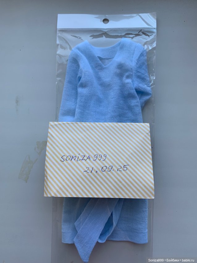 Голубое платье для пышных девочек Ольги Литвинович (фото 5)