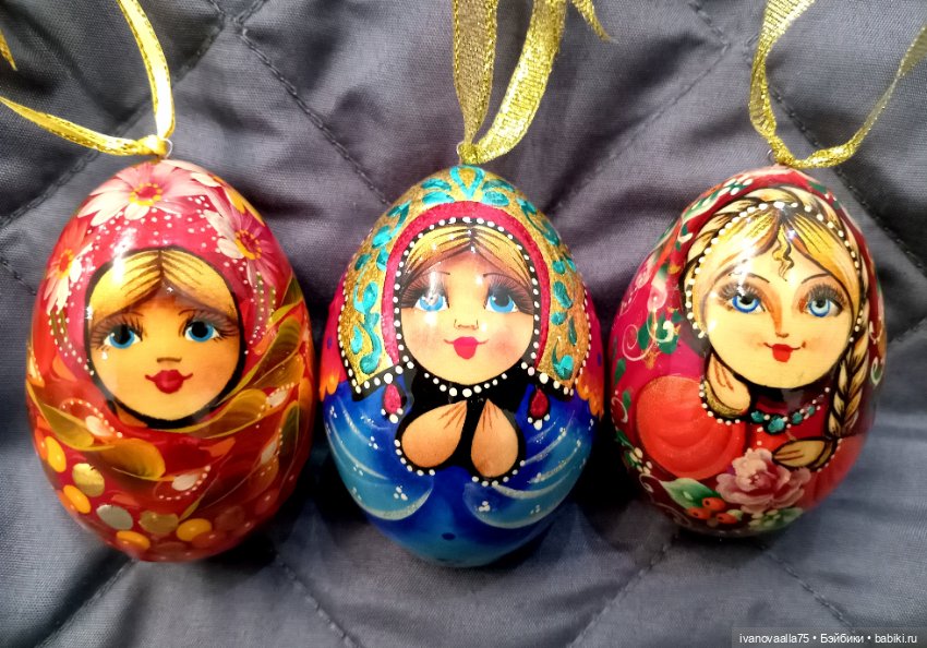 Декоративные яйца — Авторские игрушки