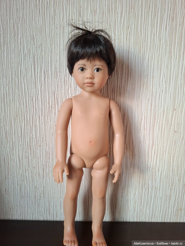 Плюшка мальчик — Коллекционные куклы (фото 3)