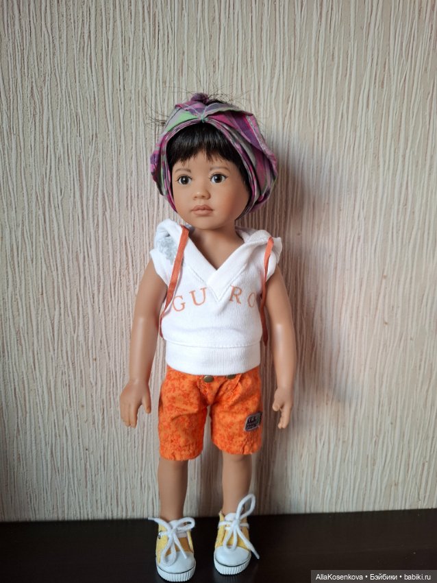 Плюшка мальчик — Коллекционные куклы