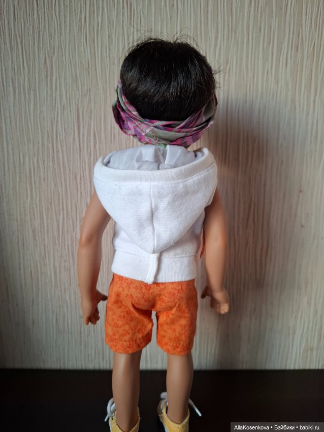 Плюшка мальчик — Коллекционные куклы (фото 2)