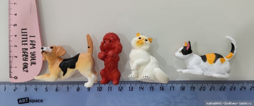 Фигурки кошечек и собачек (фото 4)