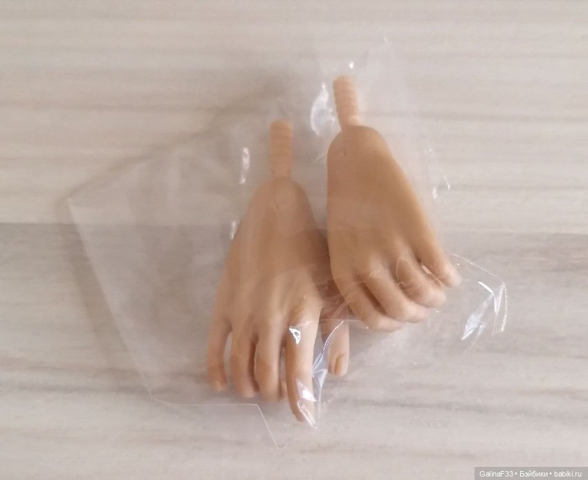 Оригинальные кисти и ножки от кукол Integrity Toys (фото 4)