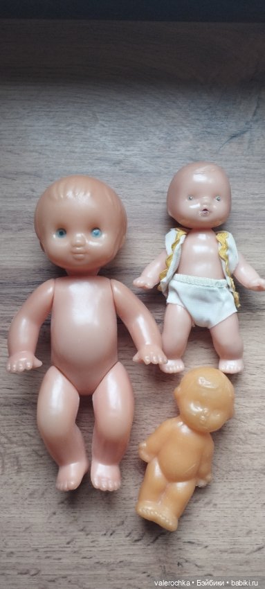 Лот пупсиков СССР — Винтажные куклы и игрушки детства