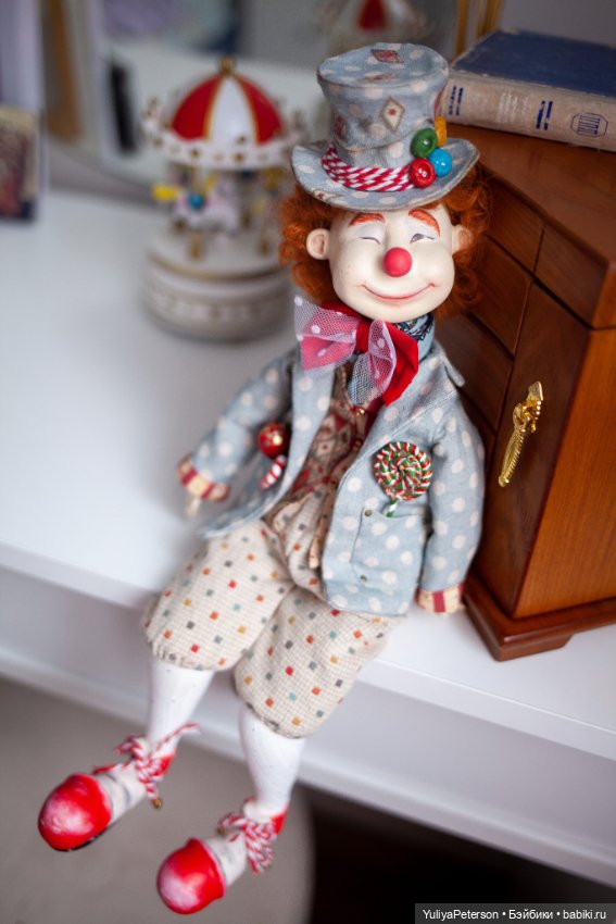 Рыжий клоун — Авторские куклы (фото 7)